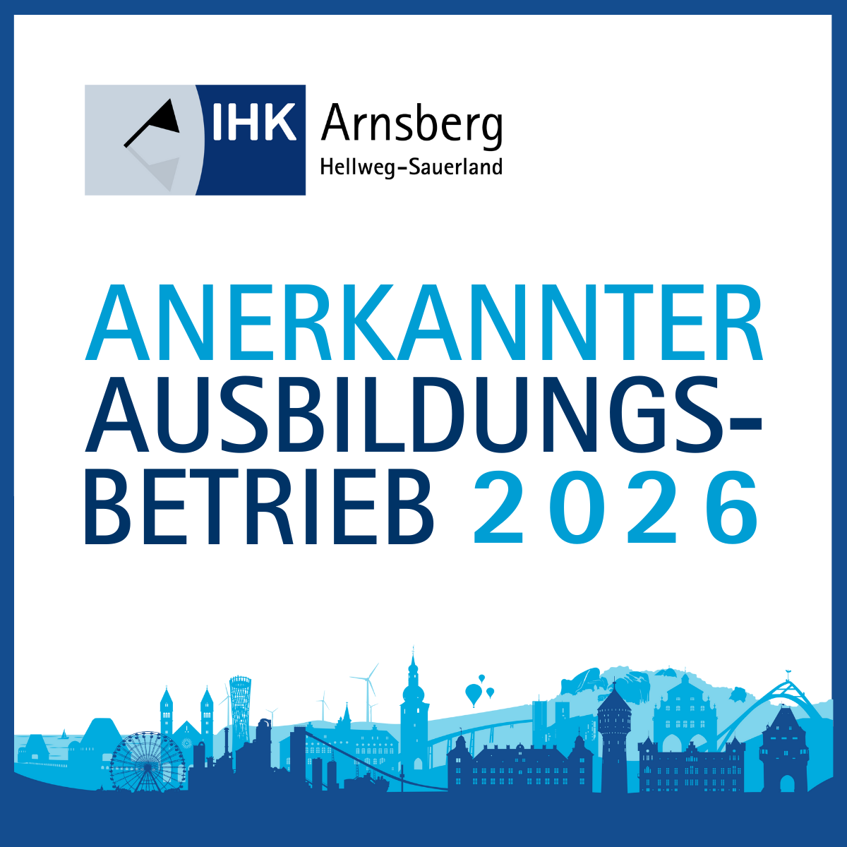 IHK Arnsberg – Anerkannter Ausbildungsbetrieb 2026